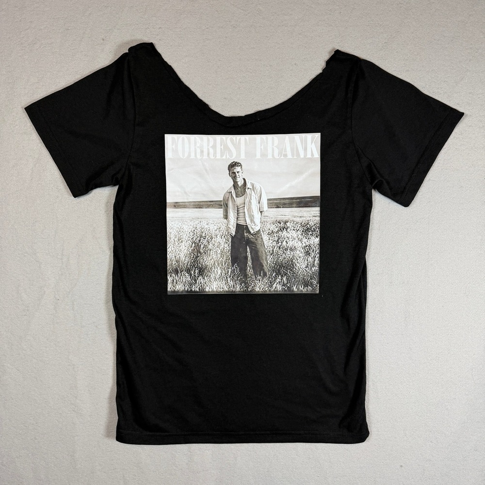 Forrest Frank Jesus Generation Tour 2026 Black Concert Graphic T-Shirt Small